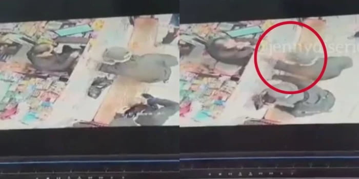 VIDEO: De 30 puñaladas comerciante asesinó al hombre que pretendía robarlo