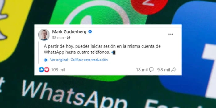 TECNOLOGÍA: WhatsApp ahora permite usar la misma cuenta hasta en cuatro teléfonos