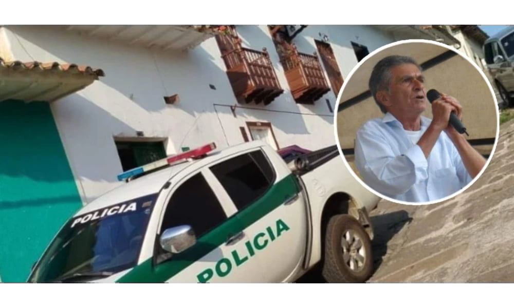 El asesinato de don Jairo quedó registrado en una cámara de seguridad en Santander