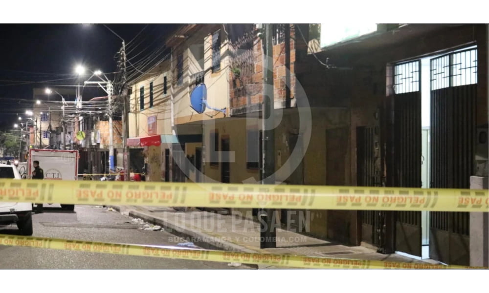 Mototaxista fue Asesinado a Disparos en un Local de Comida Rápida en Bucaramanga