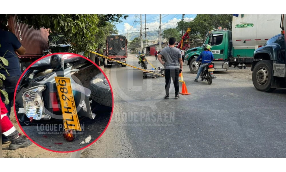 Diomedes murió bajo las llantas de una turbo en la vía chimita.