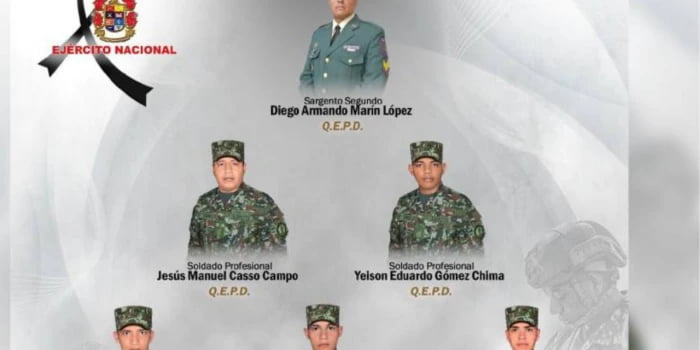 Seis Militares Perdieron la Vida y Cuatro más Resultaron Heridos Tras Caer en un Campo Minado