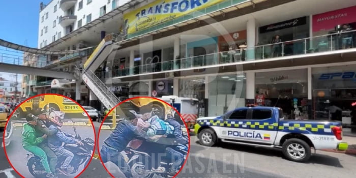Robo de Película en Bucaramanga: Bandidos Disfrazados de Policías Escapan con Un Botín Millonario Tras Atracar Joyería en el Centro de la Ciudad