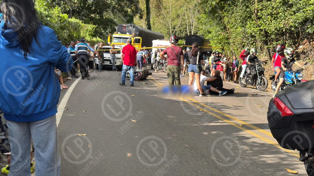 Sneider, la victima fatal del accidente de transito en la via Bucaramanga Rionegro