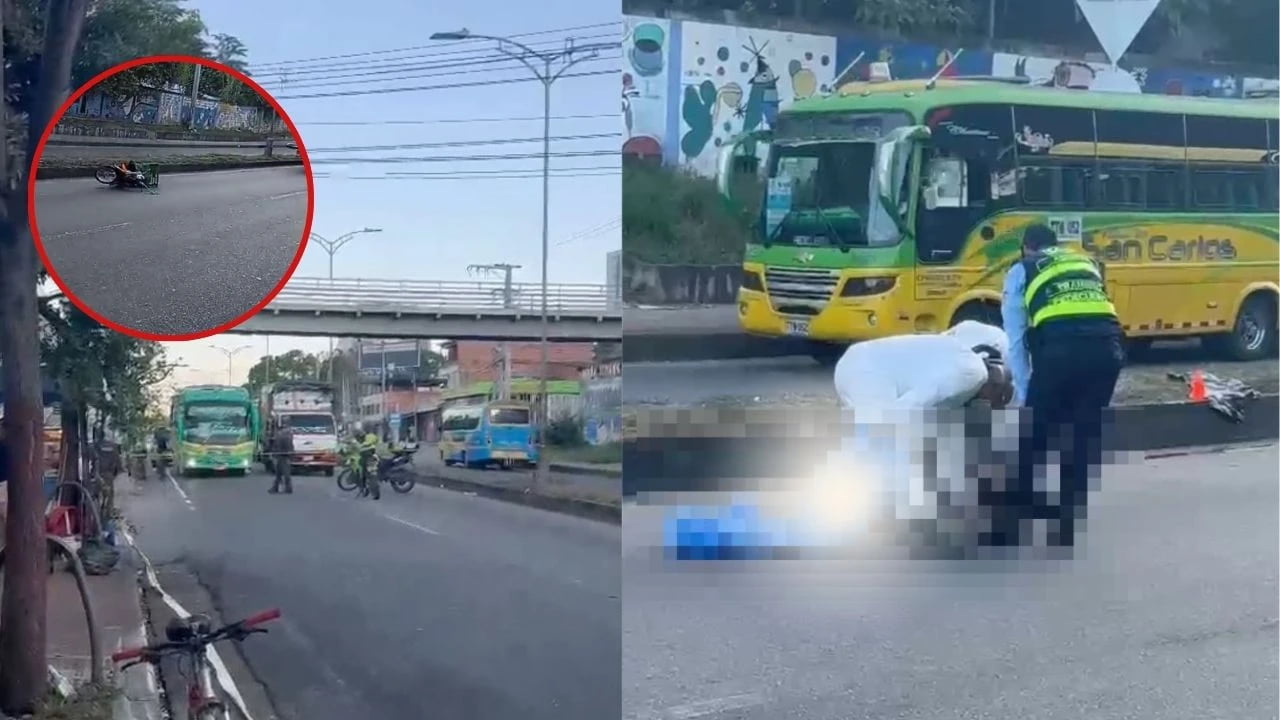 Identificado motociclista que se accidentó en Piedecuesta, se investigan las causas