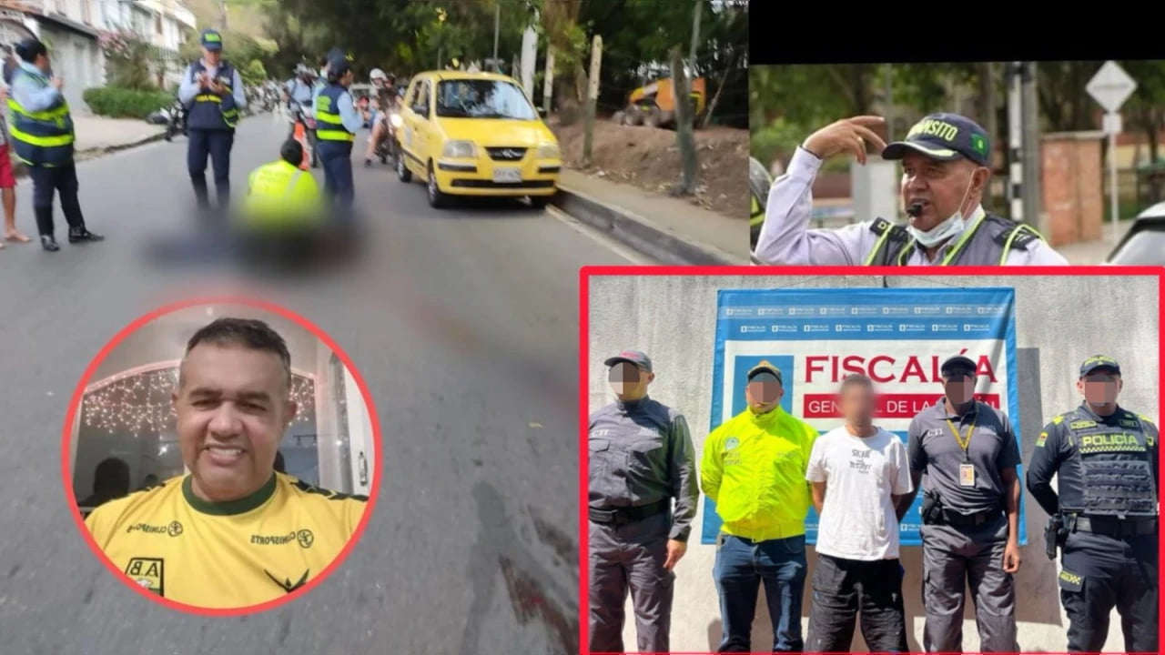 Detalles de la captura del motociclista que arrolló y provocó la muerte del agente de tránsito Ricardo Chacón