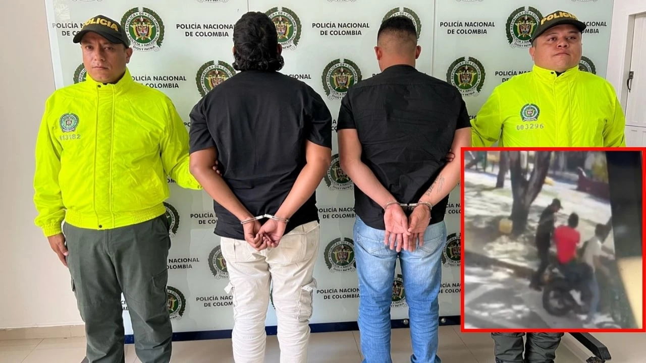 En el terminal de Bucaramanga fueron capturados dos hombres que habian asesinado a un hombre el 24 de diciembre
