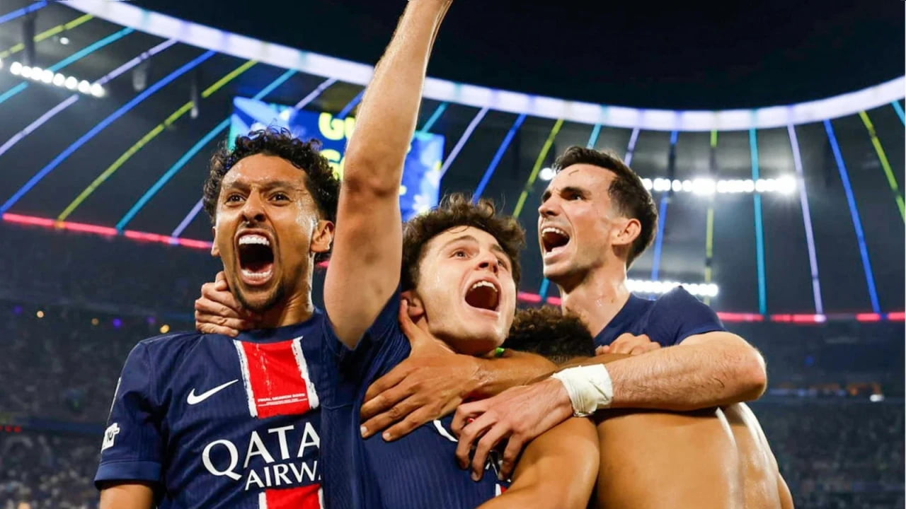 PSG derrotó al Inter y levantó su primera Champions con un arrollador 5-0