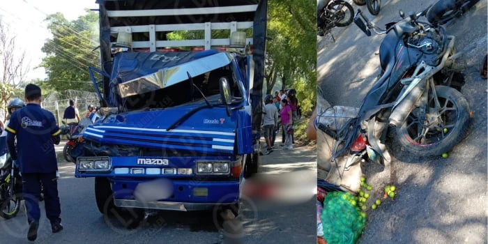 Ricardo, el domiciliario que murió arrollado por turbo y volqueta en Girón