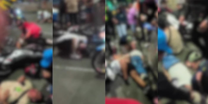 Video: Choque de motocicletas en Bucaramanga dejó un muerto y dos heridos