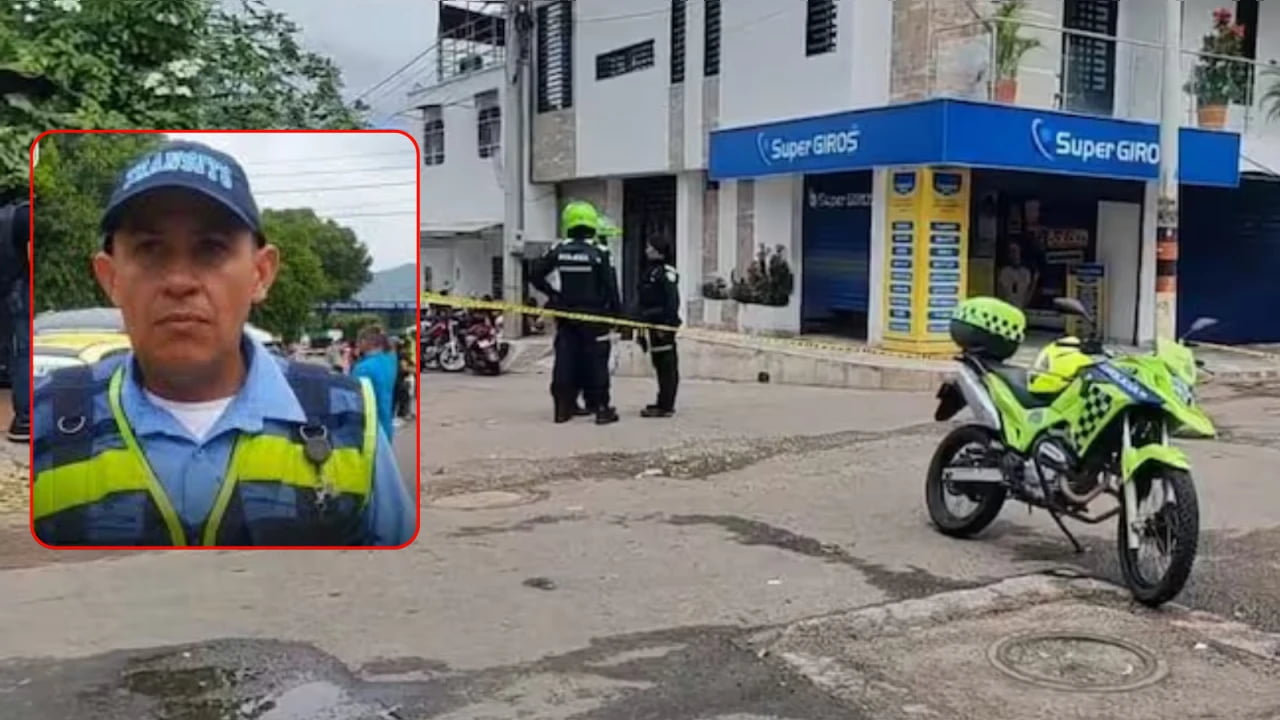 Agente de tránsito fue asesinado a disparos mientras hacía compras