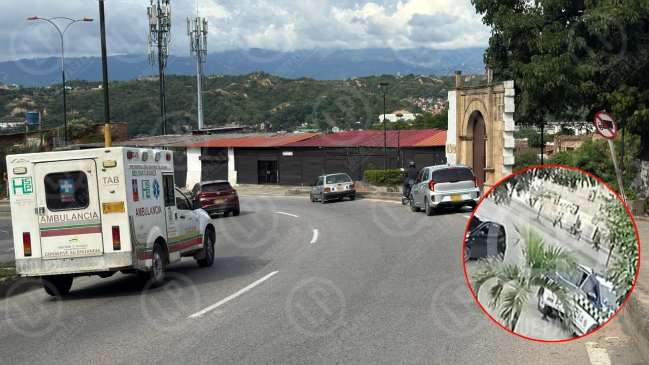 Video: Abuelito de 93 años, murió al ser atropellado por un motociclista en Girón.