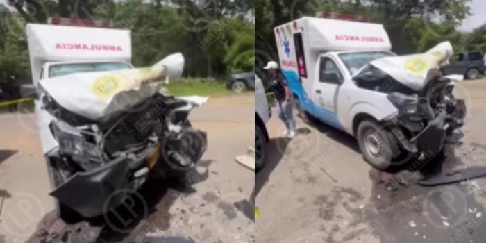 Un muerto y varios heridos dejó el choque de una ambulancia en la vía San Gil