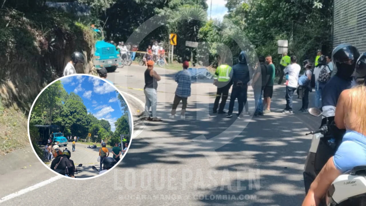 Fatal accidente en la vía a Curos deja un muerto y un herido grave.