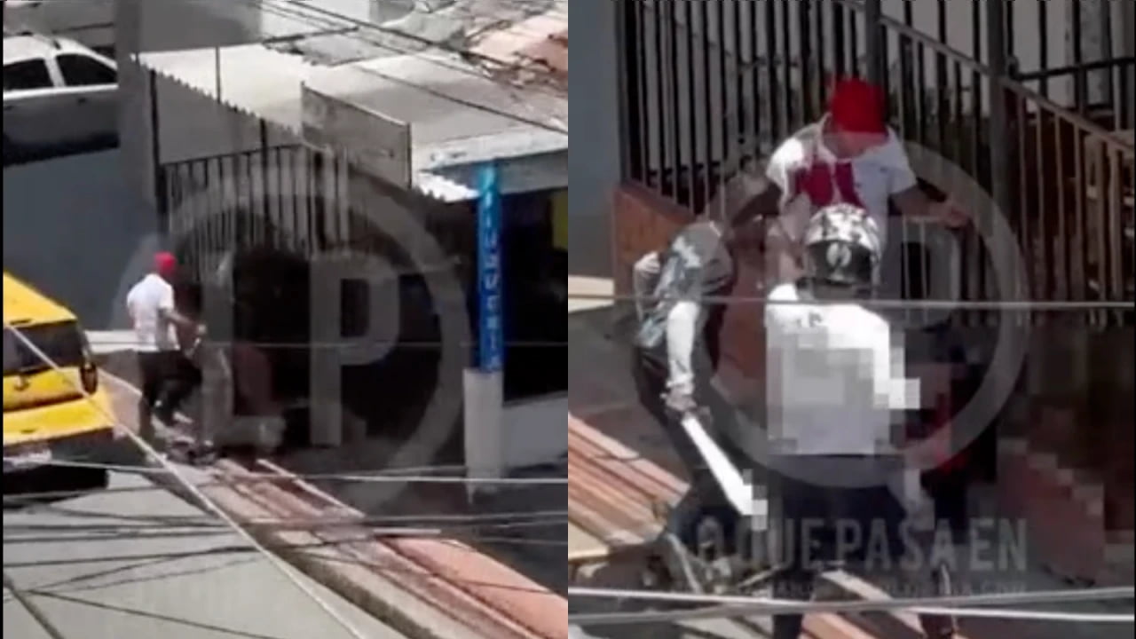 Le dispararon en la calle y respondió con cuchillo: dos heridos en Piedecuesta