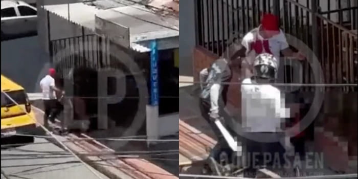 Le dispararon en la calle y respondió con cuchillo: dos heridos en Piedecuesta