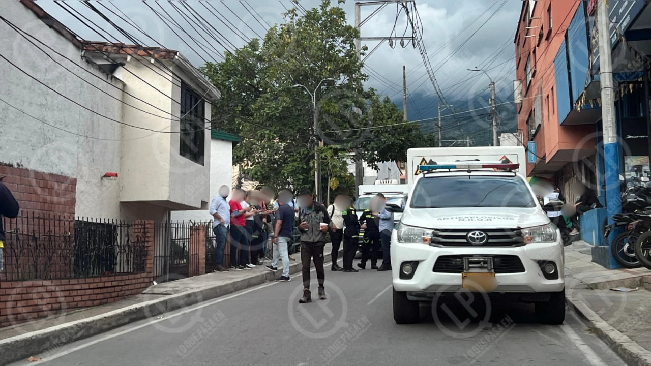 Artefacto de aturdimiento estalló dentro de un local comercial en Floridablanca