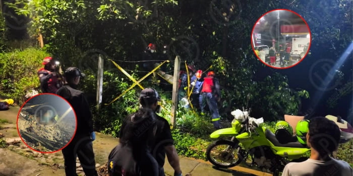 Hombre falleció tras caer y ser arrastrado por quebrada crecida en Floridablanca cuando regresaba a casa