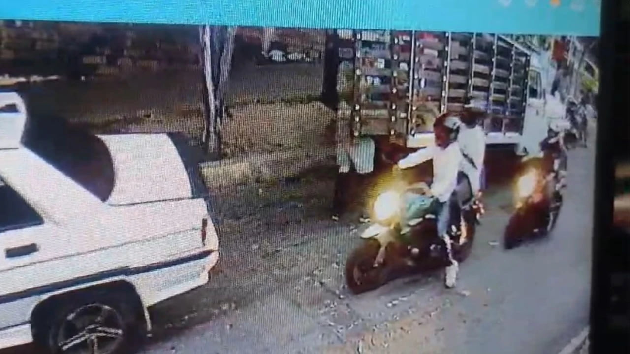 VIDEO Sicariato en el barrio Kennedy de Bucaramanga quedó registrado en video de seguridad