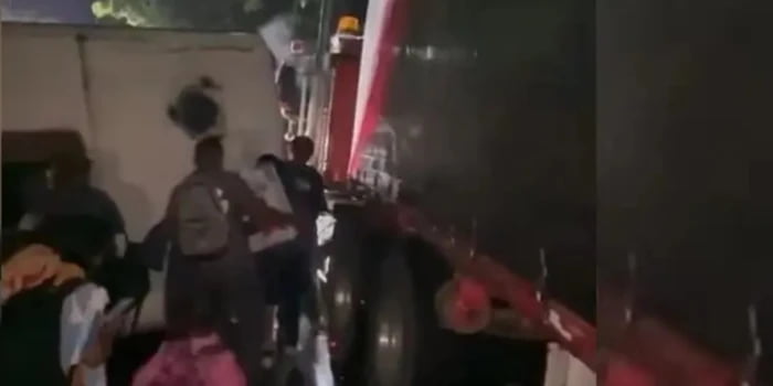 Choque entre bus y tractocamión deja 9 heridos en Santander