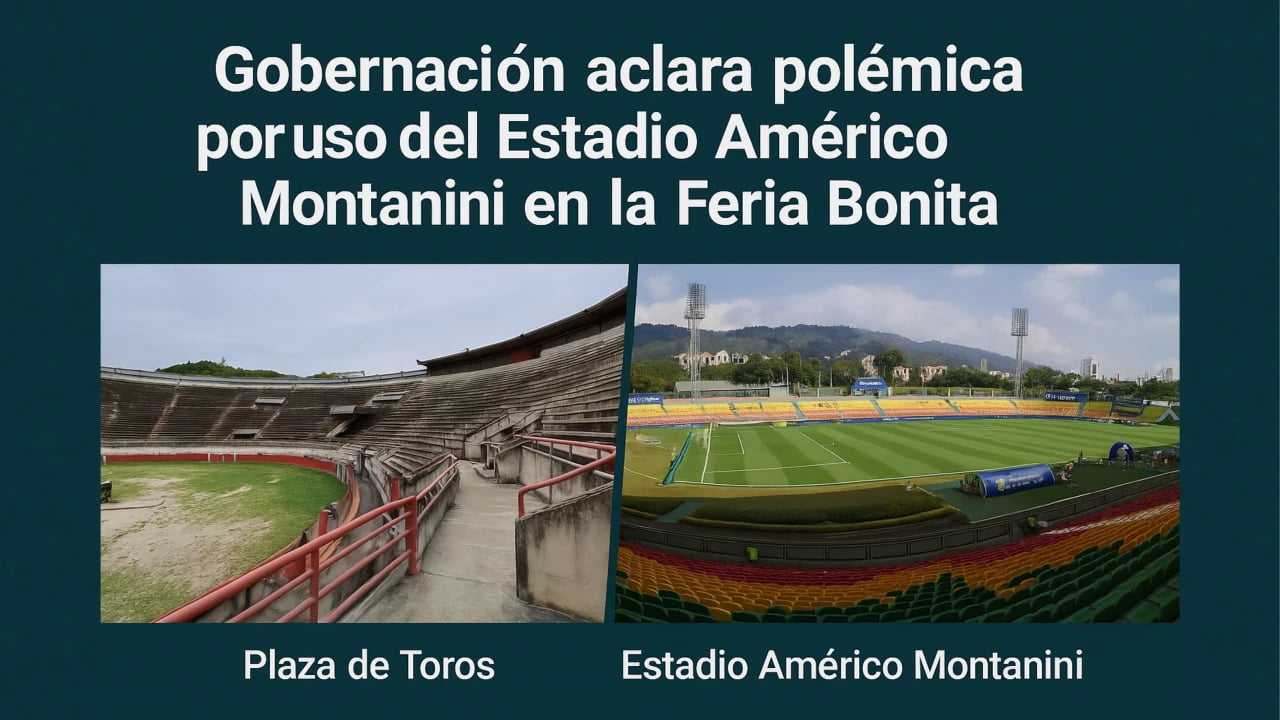 Gobernación aclara uso del Estadio Américo Montanini y ofrece alternativas para concierto de la Feria Bonita