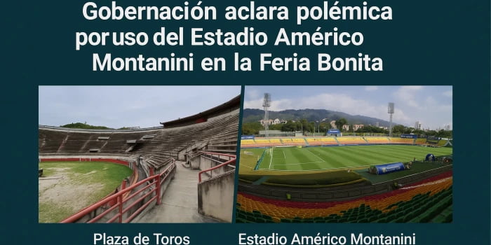 Gobernación aclara uso del Estadio Américo Montanini y ofrece alternativas para concierto de la Feria Bonita