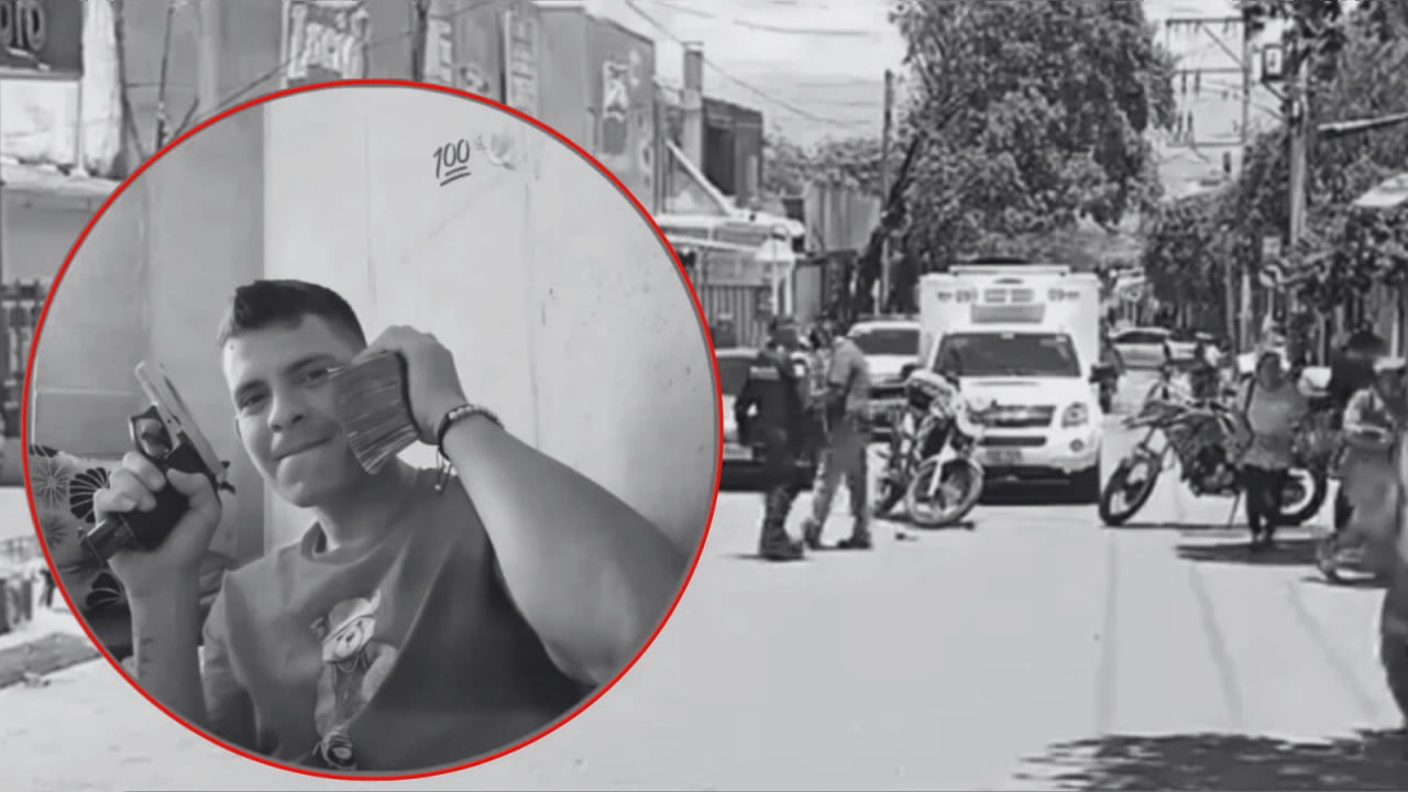 Banana fue asesinado en presencia de su esposa, la llevaba en moto al trabajo