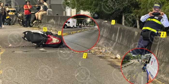 Jaime, el motociclista que murió al accidentarse en la autopista