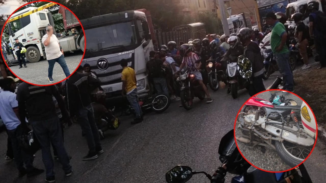 Doña Miryam la adulta mayor que murió debajo de un tractocamión en Girón