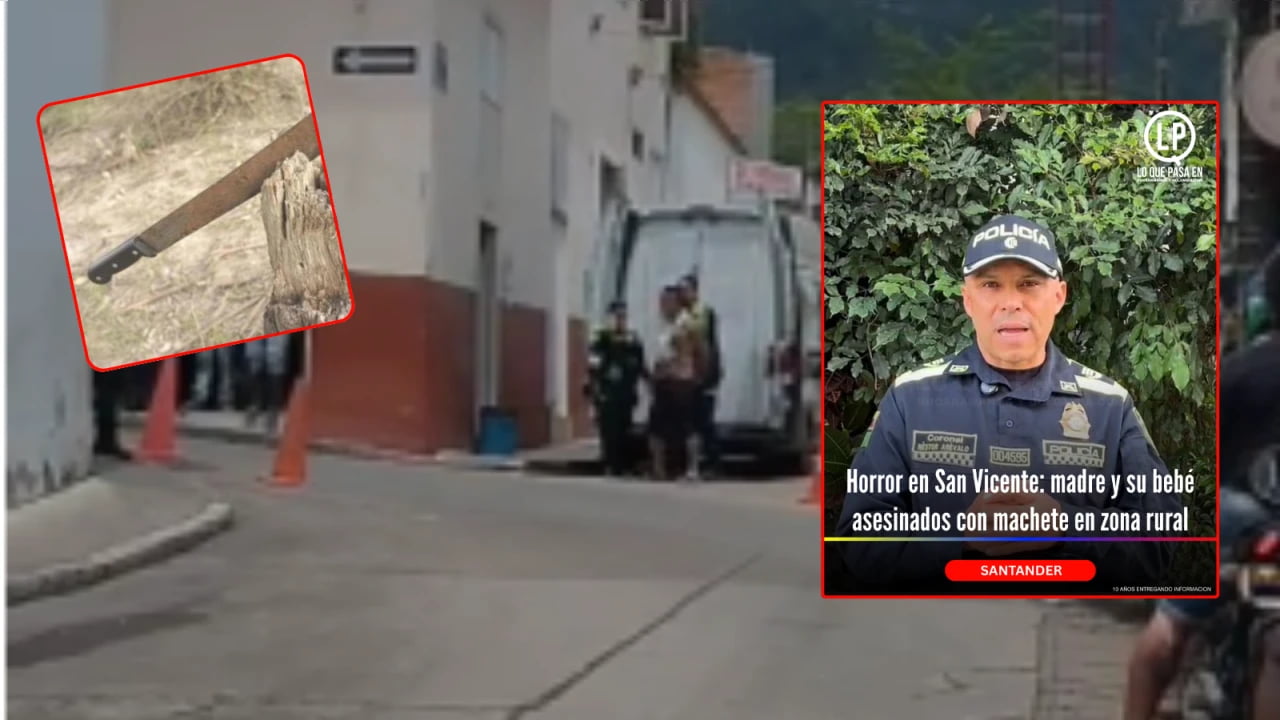 Mujer y su hijo asesinados a machete en San Vicente de Chucurí durante un hurto