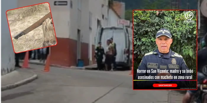 Mujer y su hijo asesinados a machete en San Vicente de Chucurí durante un hurto