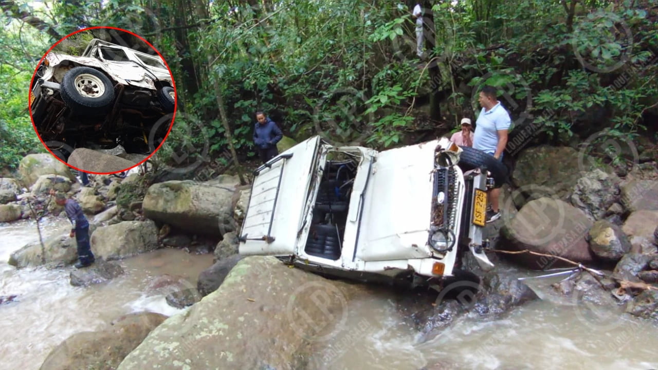 Tragedia en Santander: cinco personas murieron al ser arrastradas por una quebrada en El Palmar