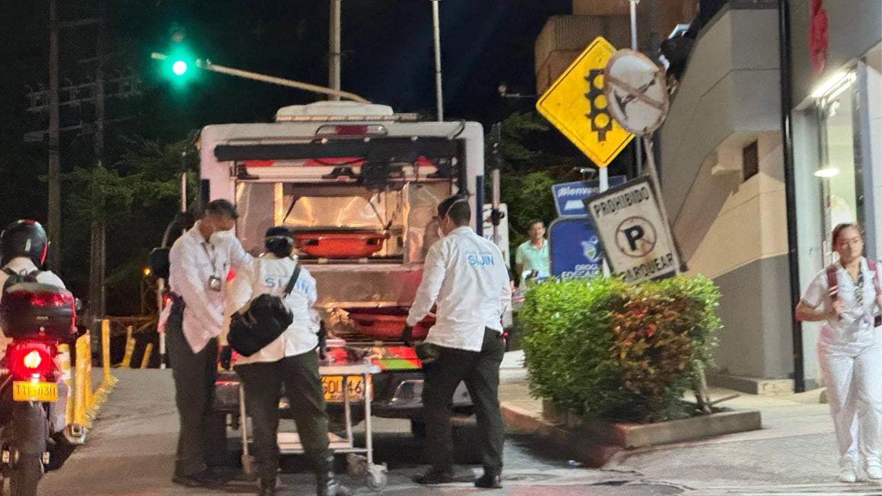 VIdeo Crimen en Floridablanca quedó registrado en cámaras de seguridad