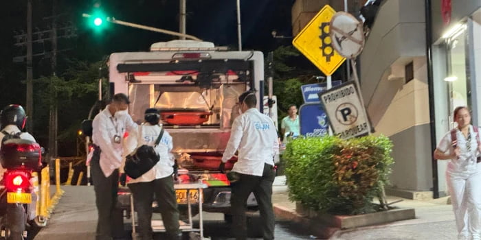 VIdeo Crimen en Floridablanca quedó registrado en cámaras de seguridad