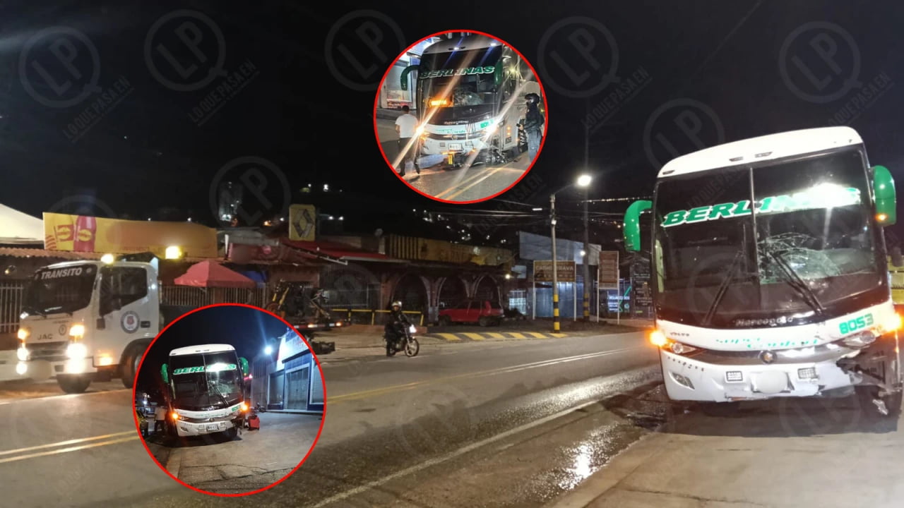 Soldado profesional murió tras chocar en su moto con bus de Berlinas