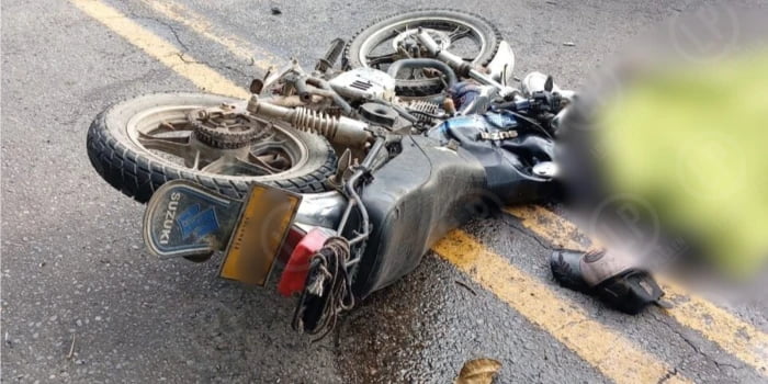 Tragedia en vía Bucaramanga–El Playón: motociclista murió en accidente vial