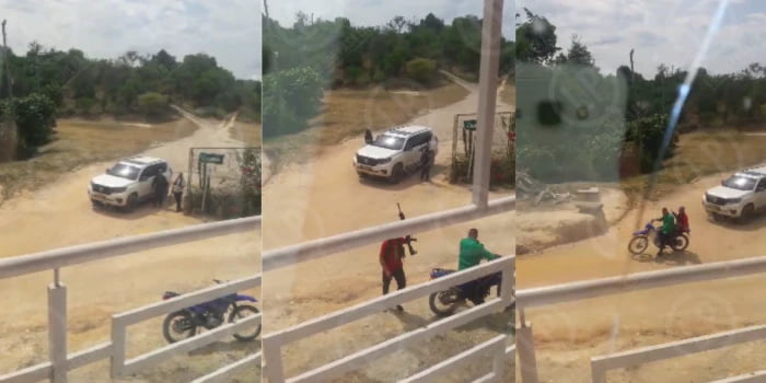 Video: Alarma en Lebrija, por hombres armados en zona rural