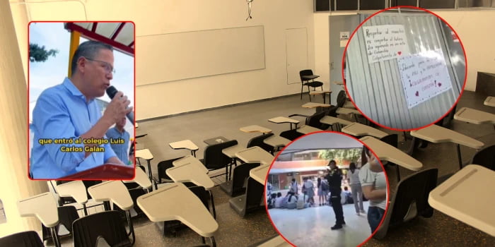 Alcalde ordenó investigar a madre que amenazó con arma a docentes de colegio