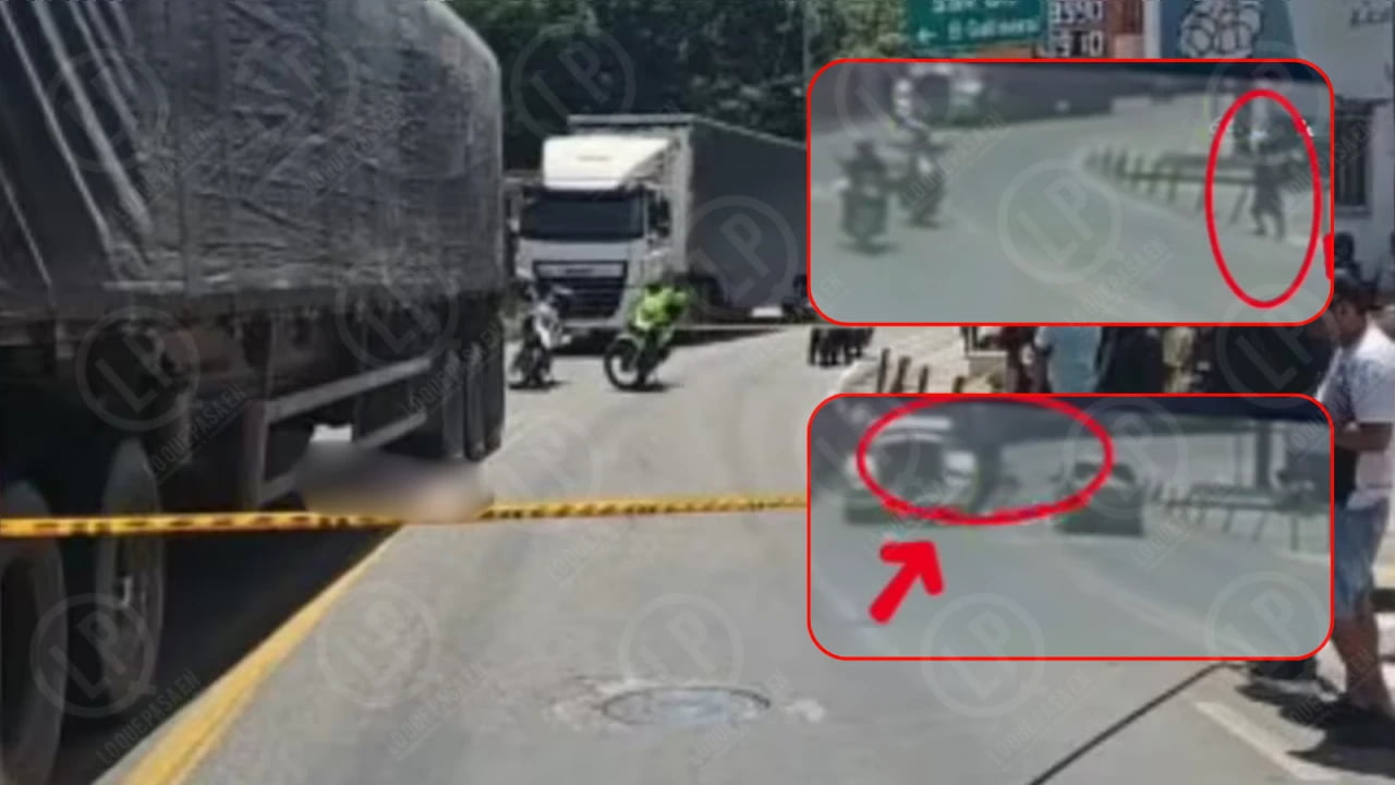 Hombre murió al ser arrollado por tractocamión frente al Parque El Gallineral