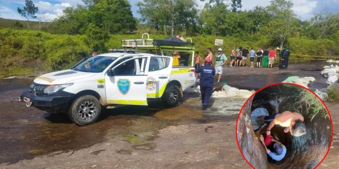 Turista murió en Las Gachas de Guadalupe tras quedar atrapado en una cavidad