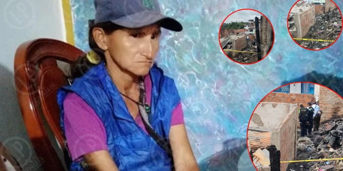 Doña Yaneth sería la mujer hallada calcinada tras incendio en Zarabanda