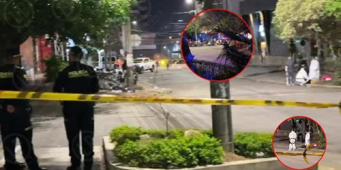 Doble homicidio en Bucaramanga: ataque sicarial en zona rosa sembró el pánico