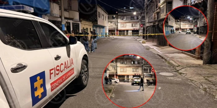 Hombre asesinado a tiros en aparente riña pasional en Bucaramanga
