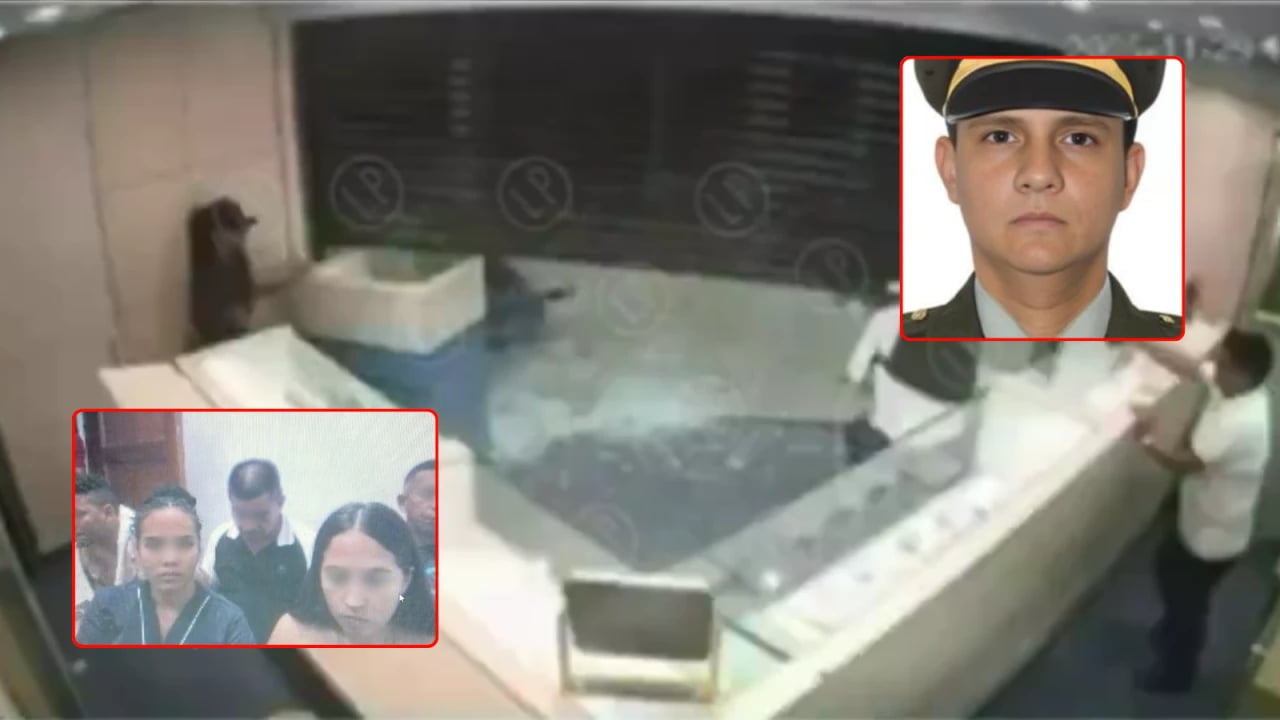 Violento asalto joyería en Bucaramanga: revelan plan que dejó policía muerto