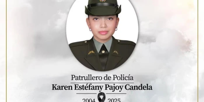 Patrullera de la Policía fue asesinada durante su descanso