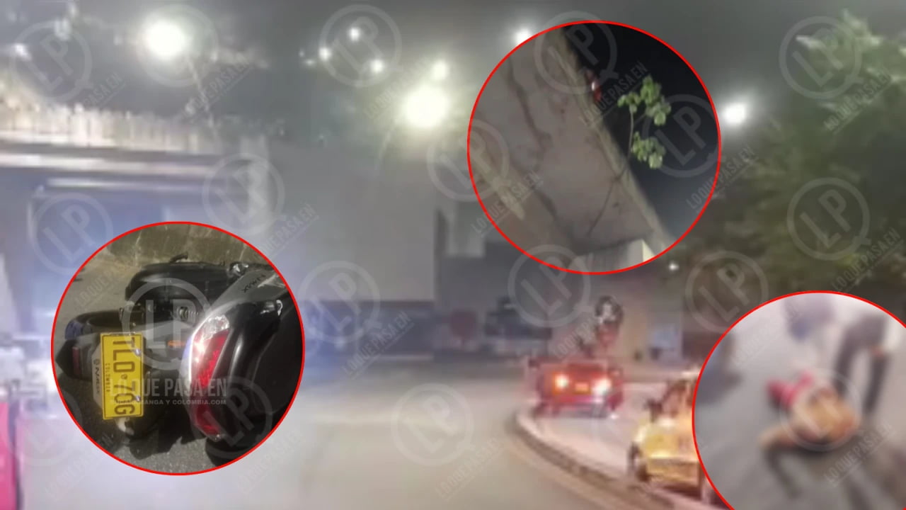 Trágico accidente en el intercambiador de Fátima dejó un motociclista muerto