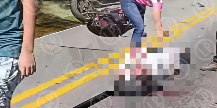 Motociclista falleció tras colisión con buseta en la vía San Gil-Bucaramanga.