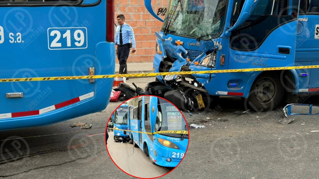 Salió  a estudiar y no regresó: Menor murió al quedar en medio de dos buses en Papi Quiero Piña.