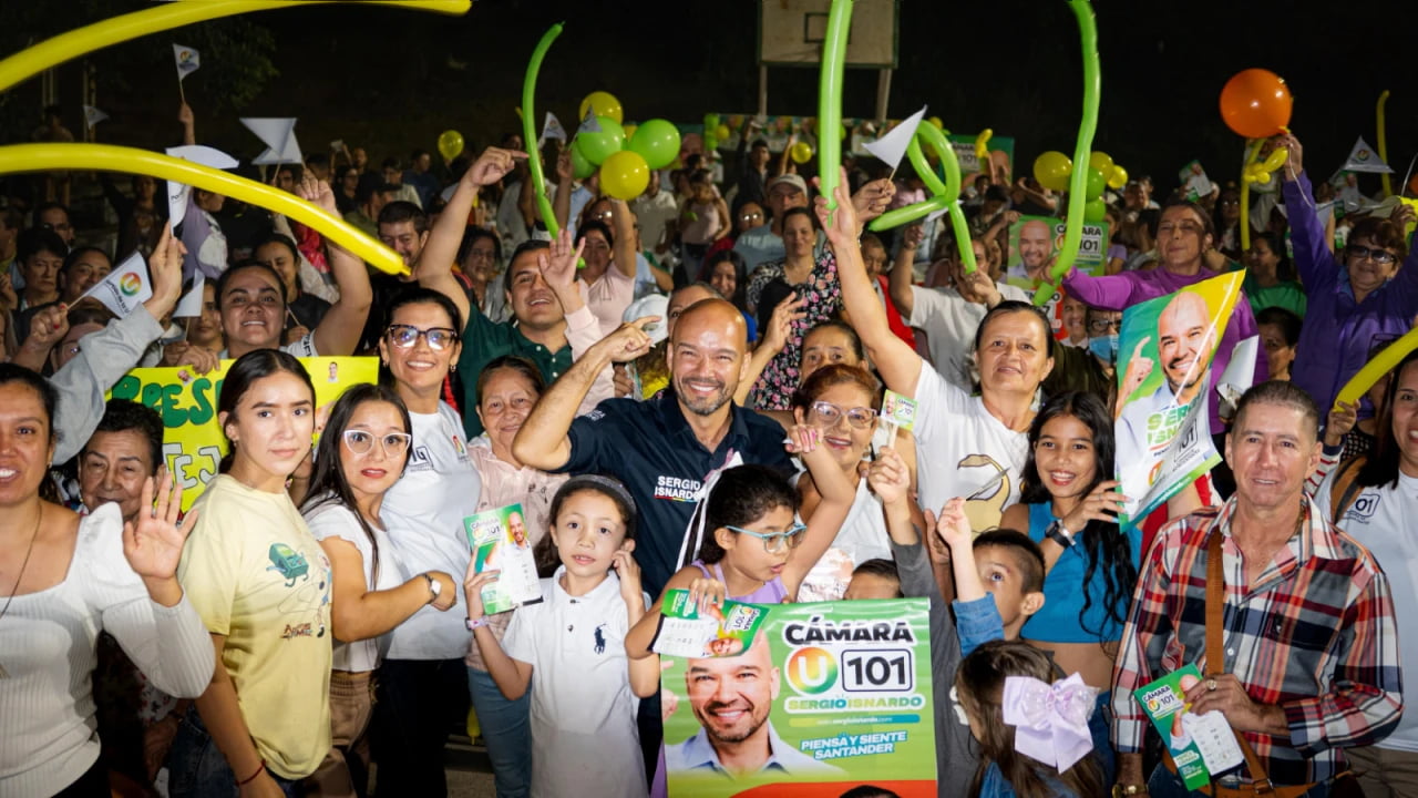 Sergio Isnardo Muñoz busca llegar al Congreso con una apuesta por el desarrollo de Santander