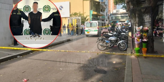 Capturado presunto responsable tras ataque con arma de fuego que dejó dos personas lesionadas en el parque Romero